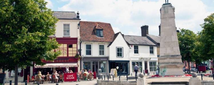 C6D6W0 Parliament Square, Hertford Town Centre